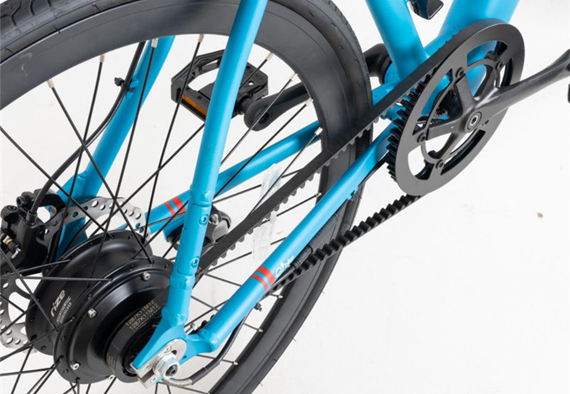  Lee7000 700C Commuter e-bike Road Electric Bike Single Speed Belt Drive Electric Bicycle